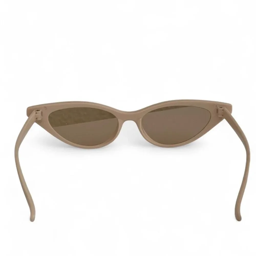 Free-people Women's Tan and Cream Sunglasses